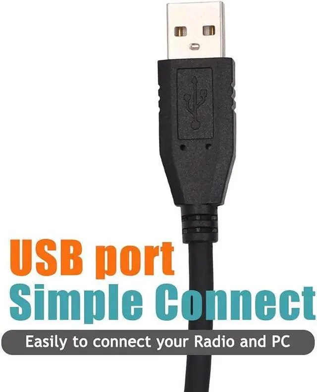 Alt view image 4 of 4 - Accessoryway Replace HKN6184 USB Programming Channel Cable for Motorola MotoTrbo APX-4500 APX-6500 APX-7500 XTL5000 XTL2500 XPR-4550 DGM-4100 DGM-6100 Mobile Radio