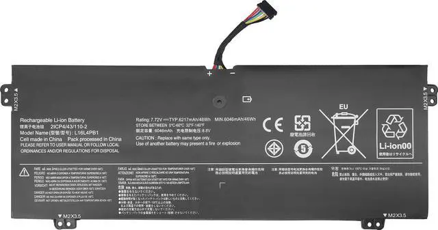 Main image of King EBOYEE L16L4PB1 Battery Replacement for Lenovo Yoga 720 13 720-13IKB 720-13IKBR ideapad Yoga 730 13 730-13IKB 730-13IWL Notebook L16L4PB1 5B10M52738 2ICP4/43/110-2 Laptop NOT a1321 a1286
