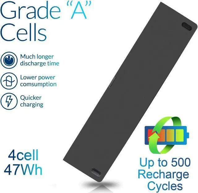 Alt view image 4 of 5 - E7440 E7450 3RNFD 34GKR G0G2M 47Wh Battery Compatible with Dell Latitude E7440 E7450 E7420 7440 7450 E225846 14 7000, PFXCR 0G95J5 F38HT V8XN3 909H5 G95J5 0909H5 T19VW 5K1GW 451-BBFT 451-BBFV 451-BBFY
