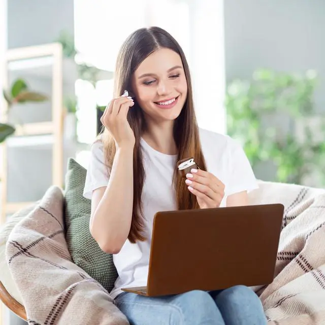 Alt view image 5 of 5 - Dreem Euclid MacBook Air Case - 13-Inch Hard Laptop Cover for MacBook Air 13 2022-2025 (M2), Luxurious Vegan Leather, Top and Bottom Shells for Protection, Slots for USB Ports [Chocolate]