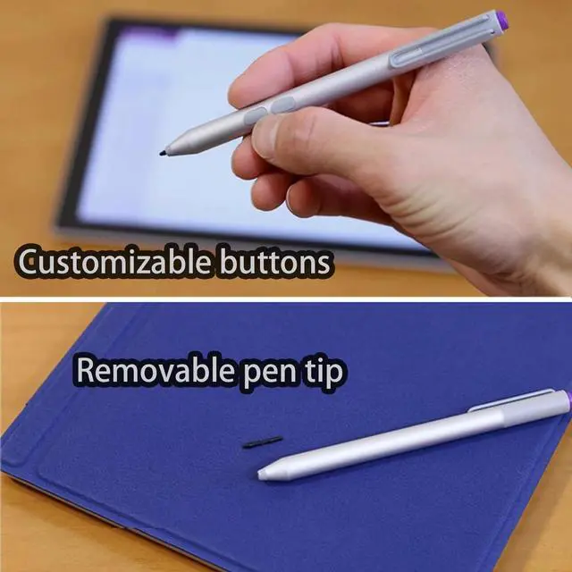 Alt view image 5 of 5 - Pen for Microsoft Surface Pro 3 WithBluetooth 4.0,Compatible with Surface Pro/Book/Laptop/Go with Palm Rejection, 1024 Levels Pressure Stylus for Surface Pro 9/8/X/7+/6/5/4