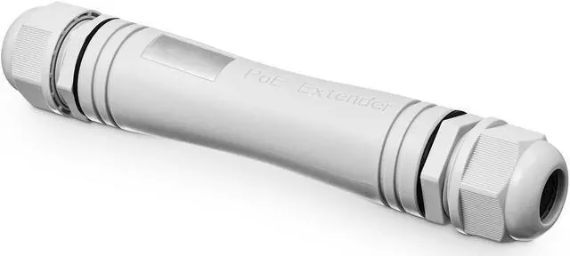 Main image of MokerLink Outdoor 2 Port Gigabit PoE Extender, IEEE 802.3 af/at Repeater 30W, 10/100/1000Mbps, 1 In 1 Out, Wall Mount IP67 Waterproof Passthrough Switch