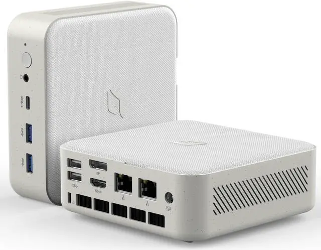 Main image of CyberGeek Mini PC Linux Ubuntu Computer AMD Ryzen 7 5700U (up to 4.3Ghz), 16GB DDR4 RAM 512GB PCIe SSD Mini Desktop Gaming PC 4K Triple Display WiFi/BT5.0/USB3.0/HDMI+DP +Type C for Gaming/Work/Home