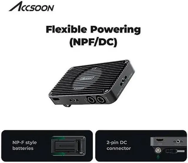 Alt view image 5 of 5 - Accsoon SeeMo Pro Camera Video Converter HD SDI HDMI 1080p 60fps iPad Adapter MFi Certified iOS 12.0 or Later Monitoring Recording Streaming via Lightning or USB-C Cable