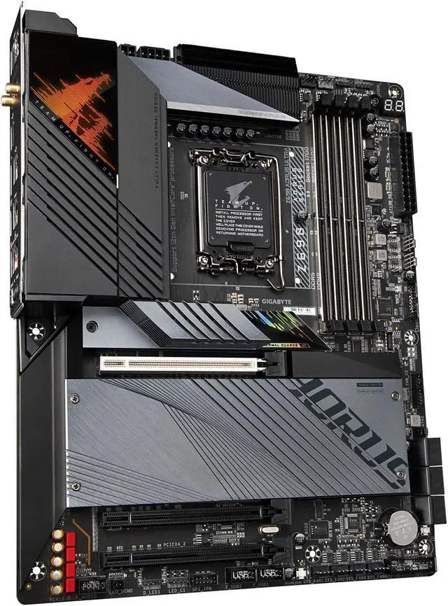 Alt view image 4 of 5 - GIGABYTE Z690 AORUS ULTRA (LGA 1700/ Intel Z690/ ATX/ DDR5/ Quad M.2/ PCIe 5.0/ USB 3.2 Gen2X2/ Type-C/ WiFi 6/ 2.5GbE LAN/ Gaming Motherboard)