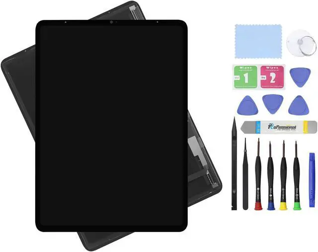 Main image of ARUISIFX LCD Screen Replacement for iPad Pro 12.9" 5th 6th Gen Generation 2021 2022 A2379 A2461 A2436 A2764 A2437 Display LCD Assembly Glass Touch Digitizer Premium Repair Kit (Black)
