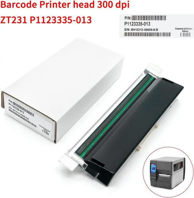 Alt view image 3 of 5 - P1123335-013 Printhead for Zebra ZT111/ZT211/ZT231-300dpi Thermal Print