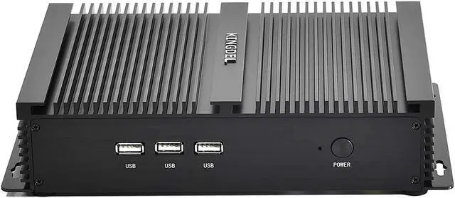 Alt view image 2 of 5 - KINGDEL Mini Gaming PC, Fanless Computer, Core i5 8th Gen CPU, 16GB DDR4 RAM, 512GB NVMe SSD, 4K: 4096x2304, 2xCOM, HD, VGA, Silent Working, WF+BT