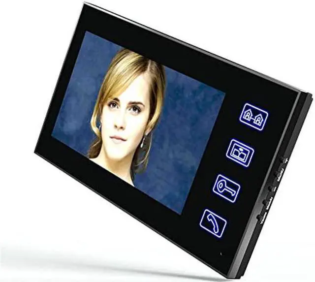 Alt view image 2 of 5 - Touch Key 7 Lcd RFID Password Video Door Phone Intercom System Kit+ Electric Strike Lock+ Wireless Remote Control unlock