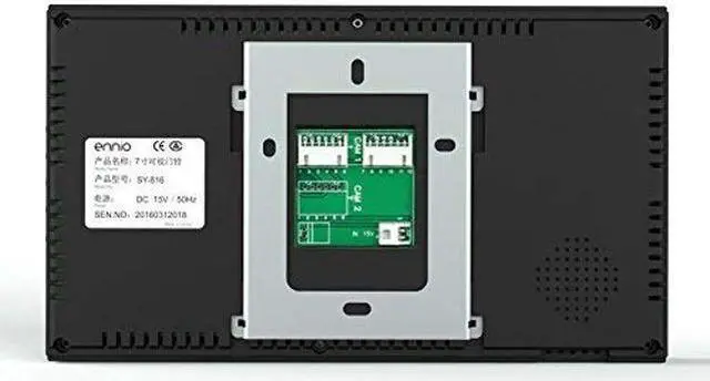 Alt view image 3 of 5 - Touch Key 7 Lcd RFID Password Video Door Phone Intercom System Kit+ Electric Strike Lock+ Wireless Remote Control unlock