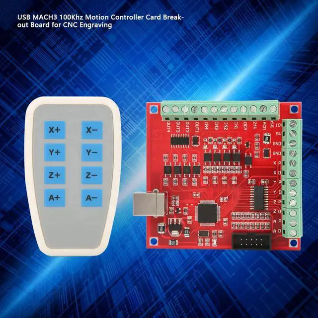 Alt view image 3 of 5 - Motion Controller, USB 100Khz Motion Controller Card, USB Interface Board Board for CNC Engraving