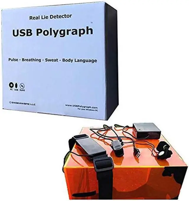 Main image of USB Polygraph Real Home Lie Detector
