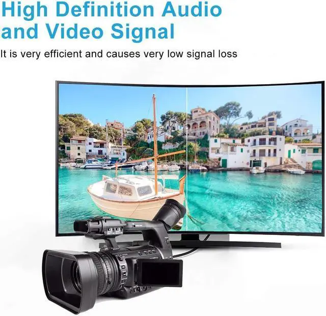 Alt view image 3 of 5 - XRDS -RF SDI Cable, HD-SDI Cable 50ft, 75 Ohm BNC Male to BNC Male Video Coaxial Cable