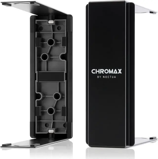 Main image of Noctua NH-U12S SE-AM4 CPU Cooler with NA-HC2 chromax.Black heatsink Cover
