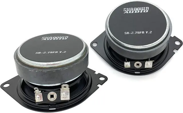 Alt view image 3 of 5 - Sundown Audio SA-2.75 FR V2 Ferrite 2.75" Car Dash Speakers Mid Tweeters New
