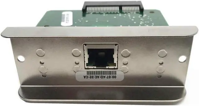 Main image of PARTS P1037974-001 Wired Internal Network Card for Zebra ZT210 ZT220 ZT230 ZT200 Series Thermal Printer Print Server Ethernet Port