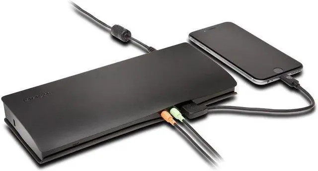 Alt view image 3 of 5 - Kensington SD4600P USB-C Docking Station with Power Delivery Charging for 2015/2016 MacBook Retina 12", Chromebook Pixel, Dell XPS 13" 9350/XPS 15" 9550, Dell Precision 5510 (K38231WW)