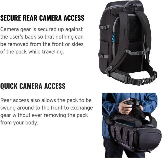 Alt view image 5 of 5 - Tenba Solstice 24L Backpack - Black (636-415)