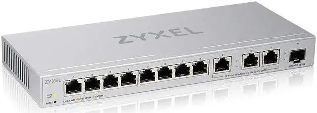 Main image of Zyxel 12-Port Web-Managed Multi-Gigabit Switch | 3X 10 | 1x 10G SFP+ [XGS1250-12]