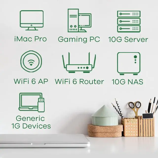 Alt view image 5 of 5 - Zyxel 12-Port Web-Managed Multi-Gigabit Switch | 3X 10 | 1x 10G SFP+ [XGS1250-12]