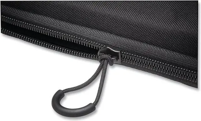 Alt view image 3 of 5 - Kensington LS520 Stay-On Laptop Case for 11.6" Chromebooks & Laptops, Clamshell, Shoulder Strap, Water-Resistant (K60854WW), Grey