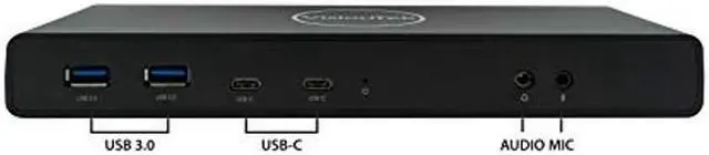 Alt view image 3 of 5 - VisionTek VT4500 USB Universal Dual Monitor Docking Station - 2x HDMI, 2x DP, 65W Power, 4x USB-A, 2x USB-C, Audio, Ethernet for Windows/ MacOS/ ChromeOS
