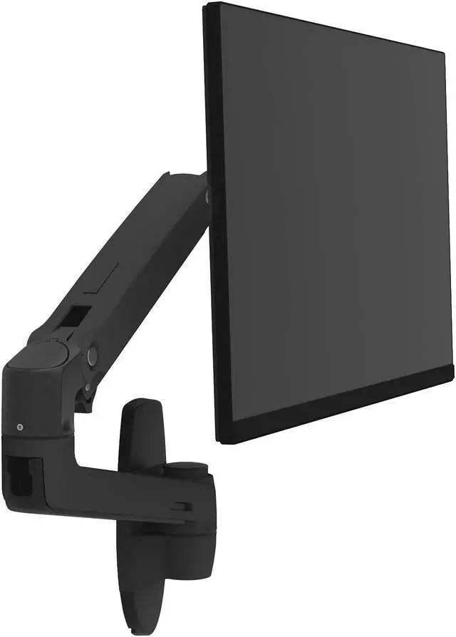 Alt view image 2 of 5 - Ergotron - LX Single Monitor Arm, VESA Wall Mount - for Monitors Up to 34 Inches, 7 to 25 lbs - Matte Black