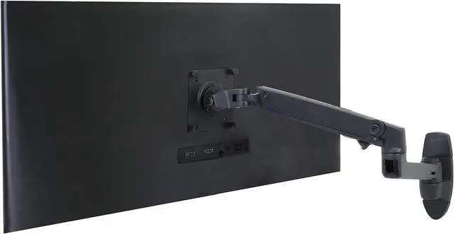 Alt view image 5 of 5 - Ergotron - LX Single Monitor Arm, VESA Wall Mount - for Monitors Up to 34 Inches, 7 to 25 lbs - Matte Black