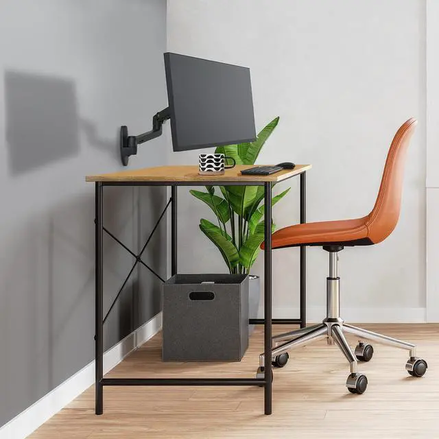 Alt view image 3 of 5 - Ergotron - LX Single Monitor Arm, VESA Wall Mount - for Monitors Up to 34 Inches, 7 to 25 lbs - Matte Black