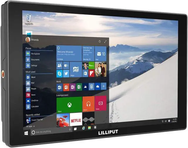 Main image of LILLIPUT 10.1" FA1016/C IPS FHD 1000:1 HDMI/VGA Supports 4K 30Hz Glass+Glass Technology USA Official Seller VIVITEQ (USA Service Directly)