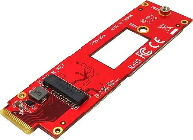Alt view image 2 of 5 - Ableconn E1S-DT156 NVMe M.2 SSD to NVMe EDSFF E1.S SSD Adapter