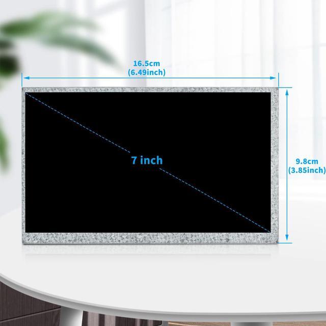 Alt view image 3 of 5 - AURSINC 7 inch HDMI Screen LCD Display Monitor for Raspberry Pi 4 4B 3B+ 3B 3A+ 2B B+ Windows 7/8/10 | Capacitive Panel with DSI Cable | 800x480 Pixel | Plug&Play Driver Free (NOT Touchscreen)