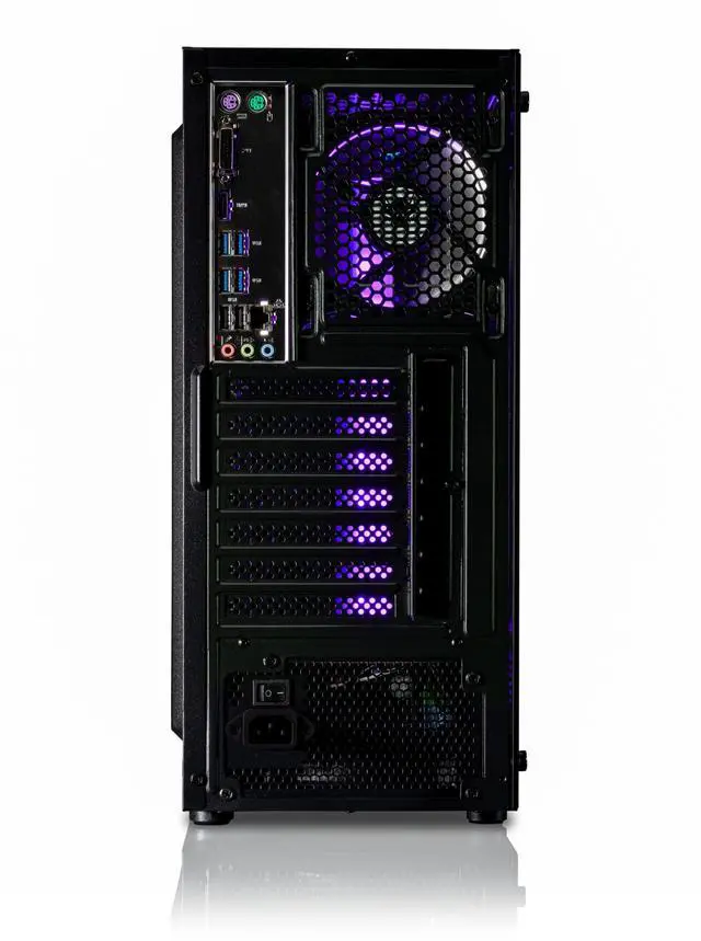Alt view image 4 of 5 - BEASTCOM(r) Q3 Essential Gaming PC, AMD Ryzen 5 6X 4.20GHz 12 Threads, 4K Vega Radeon Graphics, 8GB RAM, 1TB SSD, HDMI, USB 3.2, WiFi, Windows 11 Pro