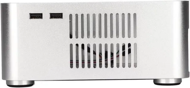 Alt view image 2 of 5 - Mini ITX Case, Desktop Case Sturdy Durable Good Heat Dissipation for Hotel Computers for Self Service Terminals