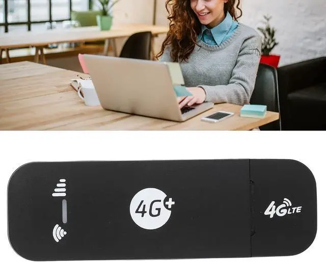 Alt view image 2 of 5 - 4G LTE USB Modem WiFi Dongle, Mini Portable USB 4G Wireless Network Smart Router for Tablet Laptop Notebook, 2 LED Status, Plug and Play(US Standard)