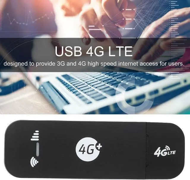 Alt view image 3 of 5 - 4G LTE USB Modem WiFi Dongle, Mini Portable USB 4G Wireless Network Smart Router for Tablet Laptop Notebook, 2 LED Status, Plug and Play(US Standard)