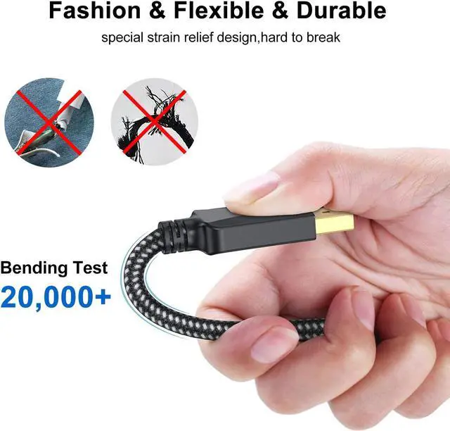 Alt view image 5 of 5 - DisplayPort to HDMI Adapter 4K, 20-Pack, Display Port DP to HDMI Adapter Cable Male to Female Compatible with Computer, Monitor, TV, Projector (20, Black)