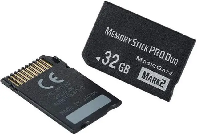 Alt view image 2 of 5 - MS 32GB Memory Stick Pro Duo MARK2 for PSP 1000 2000 3000 Accessories 32gb Camera Memory Card
