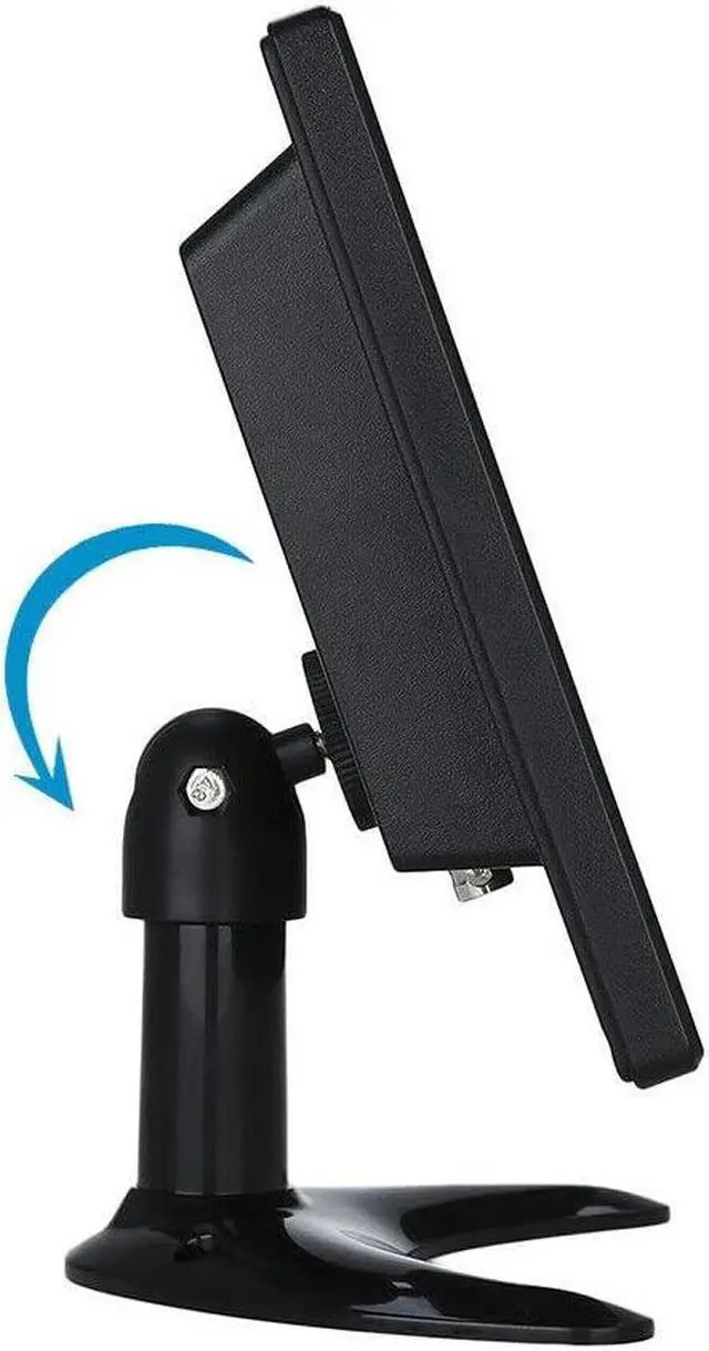 Alt view image 5 of 5 - CAIRUTE Portable 10.1 inch Security Monitor 1024x600 HDMI Mini TV Screen with Built-in Dual Speakers HDMI VGA BNC USB Input for PC Gaming CCTV Surveillance