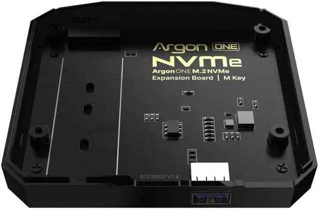 Alt view image 3 of 5 - Argon ONE M.2 NVME Expansion Board for Raspberry Pi 4 | Supports M-Key M.2 NVME SSD | Only Compatible with Argon ONE V2 Cases