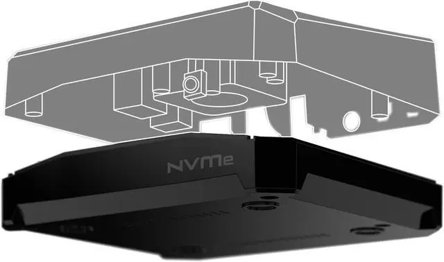 Alt view image 4 of 5 - Argon ONE M.2 NVME Expansion Board for Raspberry Pi 4 | Supports M-Key M.2 NVME SSD | Only Compatible with Argon ONE V2 Cases