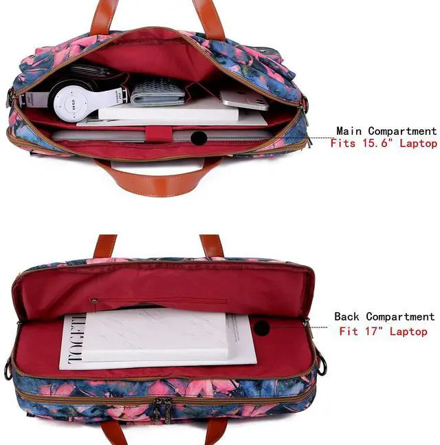 Alt view image 5 of 5 - Baosha Multicoloured 17inch Laptop Computer Bag Messenger Bag Briefcase for Women BC-07 (HS)