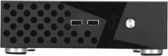 Main image of Desktop Case, Exquisite Compact Sturdy Durable Mini ITX Case for Hotel Computers for Self Service Terminals
