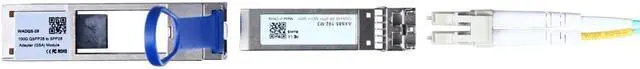 Alt view image 5 of 5 - ipolex QSA Adapter- 100G QSFP28 to 25G SFP28 SFP+ Adapter Converter Module, Compatible for Dell CVR-QSFP28-SFP28, Juniper, Arista, Extreme and More