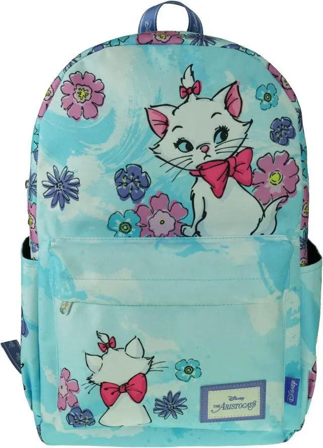 Main image of KBNL Classic Disney Aristocats - Marie Backpack with Laptop Compartment for School, Travel, and Work, Multicolor, Large