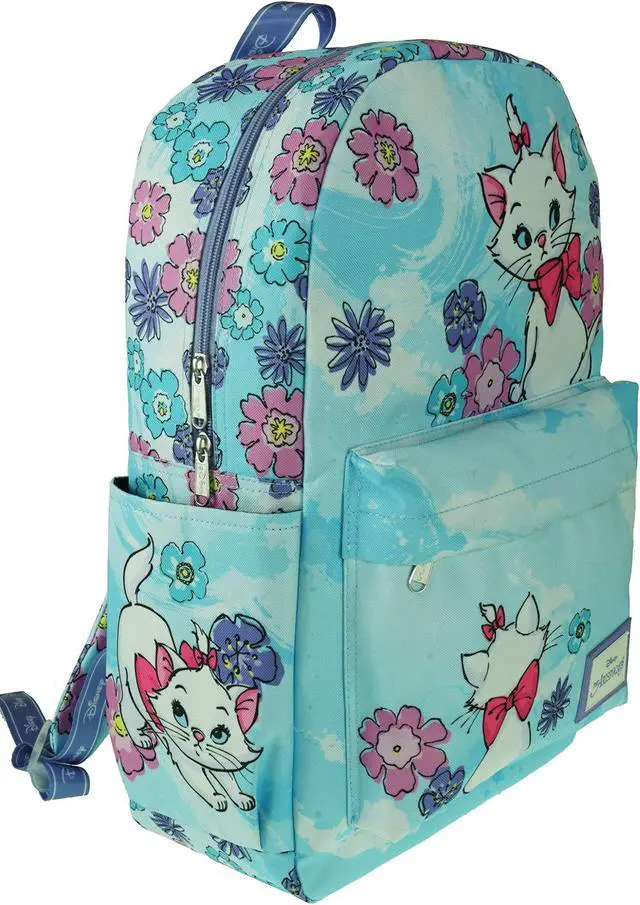 Alt view image 2 of 5 - KBNL Classic Disney Aristocats - Marie Backpack with Laptop Compartment for School, Travel, and Work, Multicolor, Large