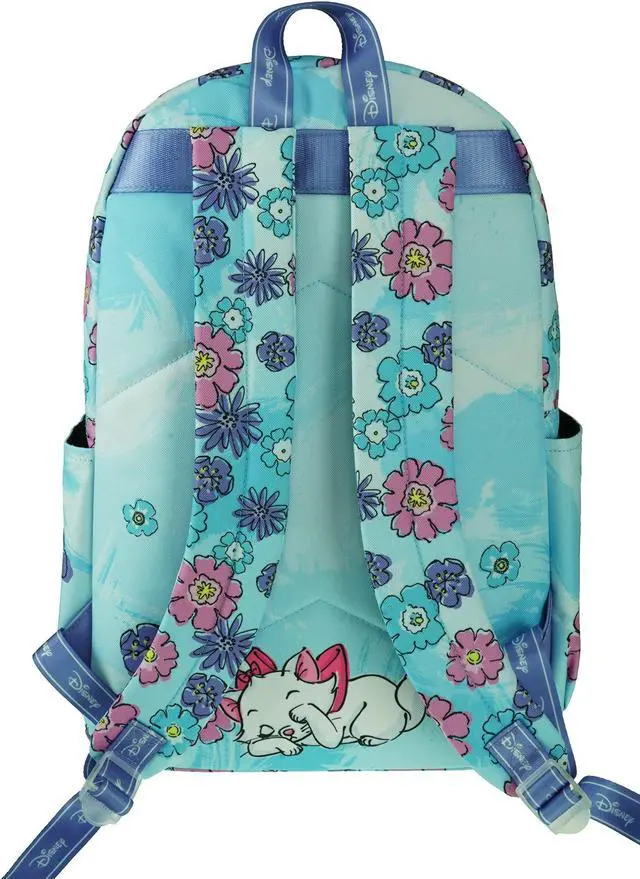 Alt view image 4 of 5 - KBNL Classic Disney Aristocats - Marie Backpack with Laptop Compartment for School, Travel, and Work, Multicolor, Large