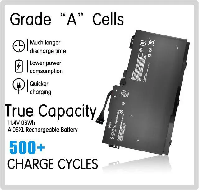 Alt view image 3 of 5 - ROCKETY 96Wh AI06XL Rechargeable Laptop Battery for HP ZBook 17 G3 Series A106XL HSTNN-LB6X 808451-001 808397-421 808451-001 808451-002 HSTNN-C86C AI06096XL AIO6XL T7V67EA V1Q04UT Notebook.