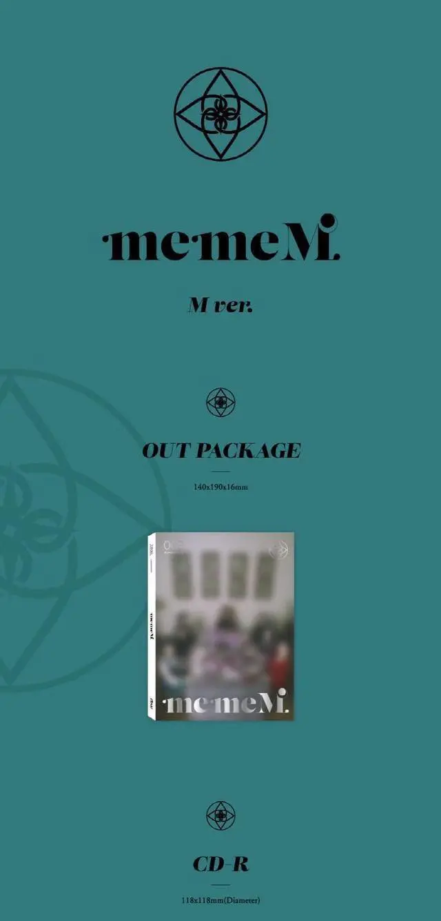 Alt view image 2 of 5 - DREAMUS Purple KISS - memeM [M ver.] (3rd Mini Album) Album+Pre Order Limited Benefits+CultureKorean