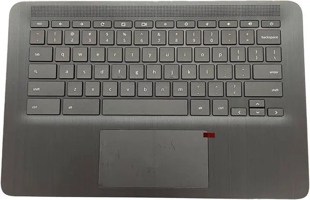 Main image of Replacement for HP Chromebook 14 G6 CB14G6 CelN4000 15.6" Laptop Upper Case Palmrest Keyboard Touchpad Assembly Part L90459-001